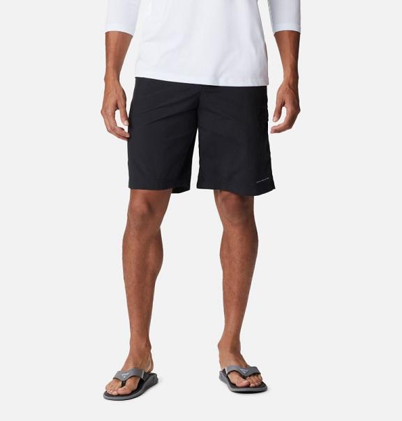 Columbia PFG Blood and Guts III Shorts Black For Men's NZ83412 New Zealand